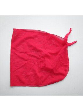 Christina Red Mesh Swimsuit Sarong - XS/S